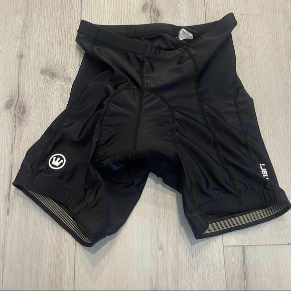 CANARI Padded Cycling Spandex Shorts Size M - Picture 3 of 10